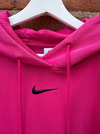 Nike swoosh pink hoody