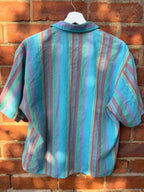 Wrangler Blue multi stripe shirt