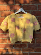 Debut knitted crop top