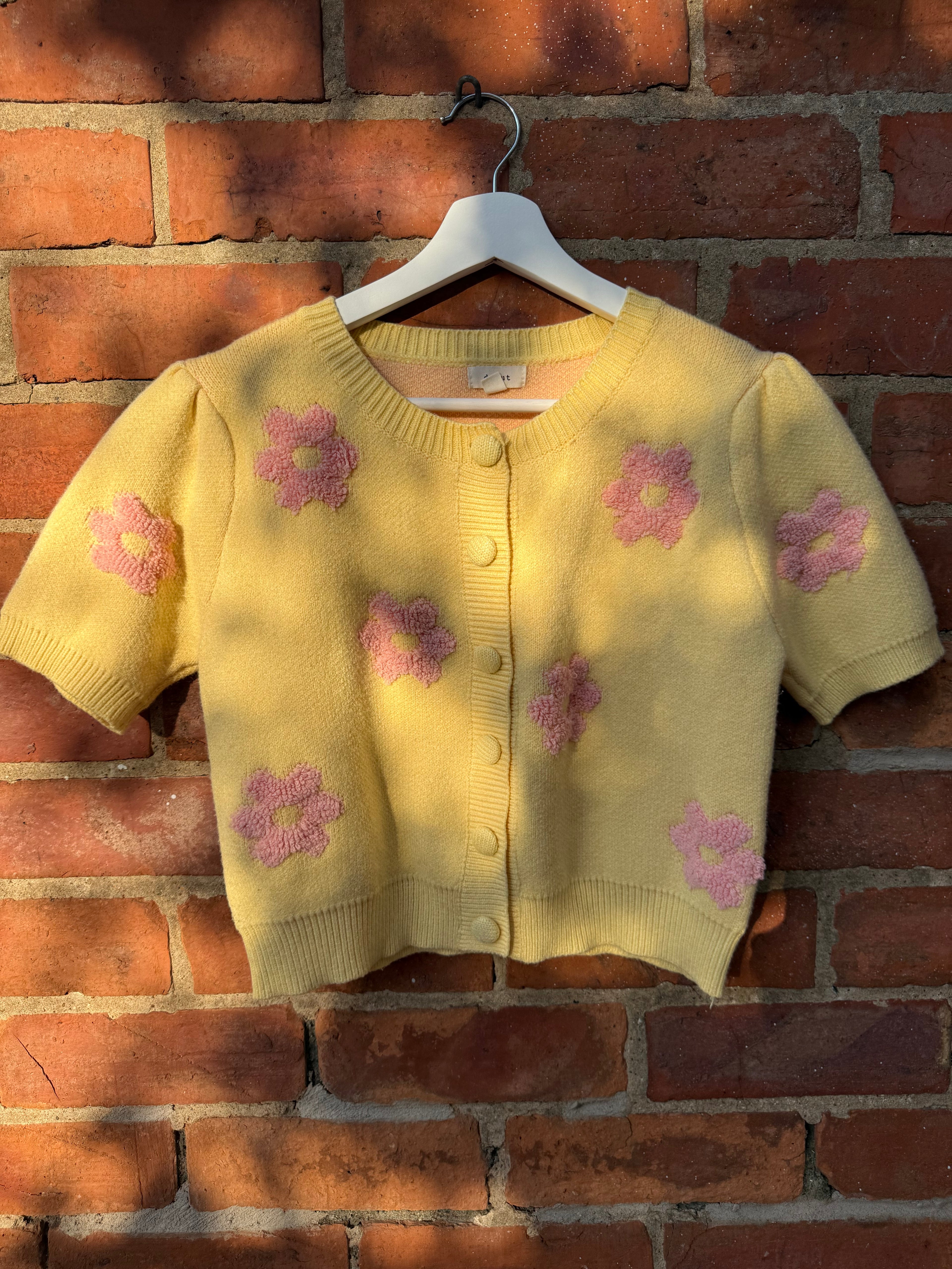 Debut knitted crop top