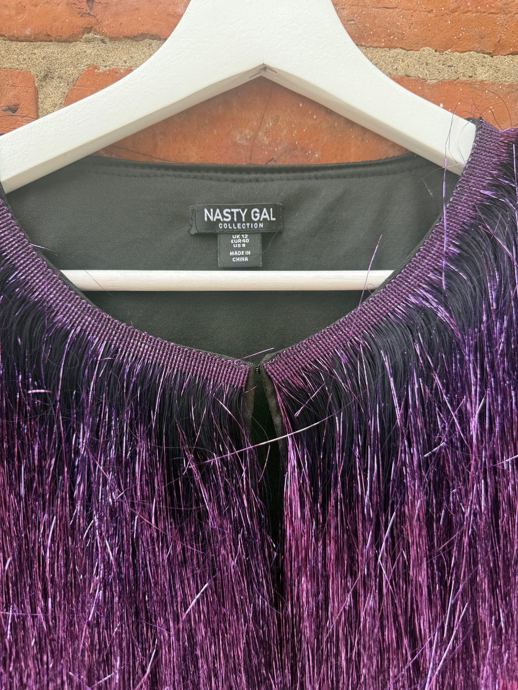 Nasty Gal Tinsel Fringe Jacket