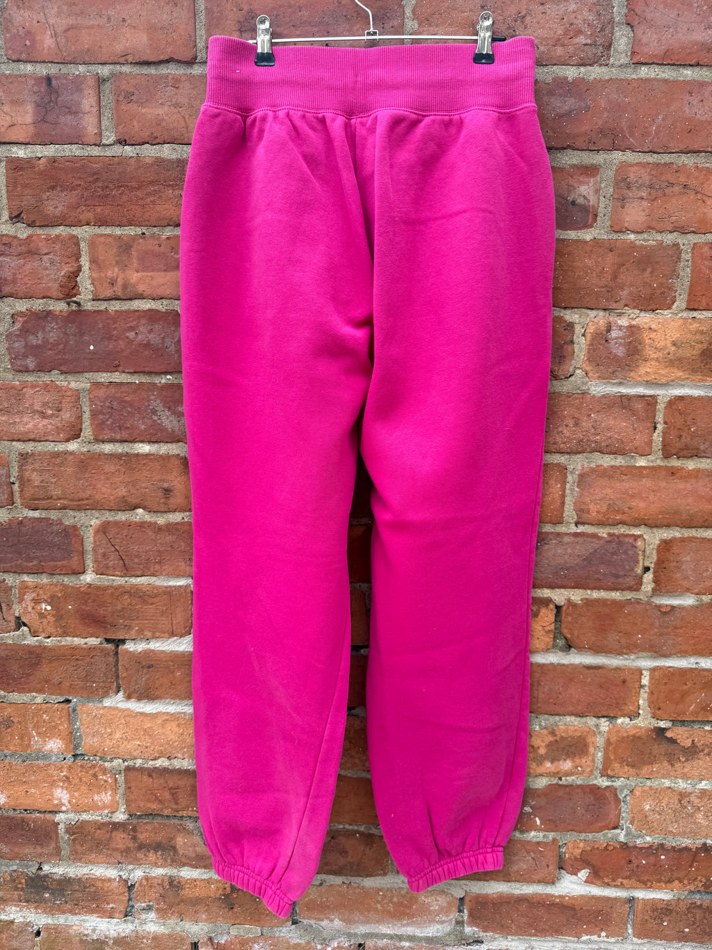 Nike swoosh pink joggers