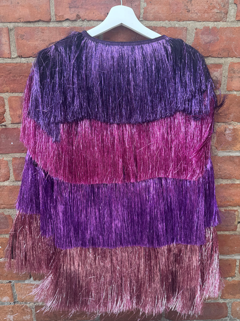 Nasty Gal Tinsel Fringe Jacket