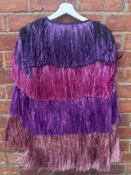 Nasty Gal Tinsel Fringe Jacket