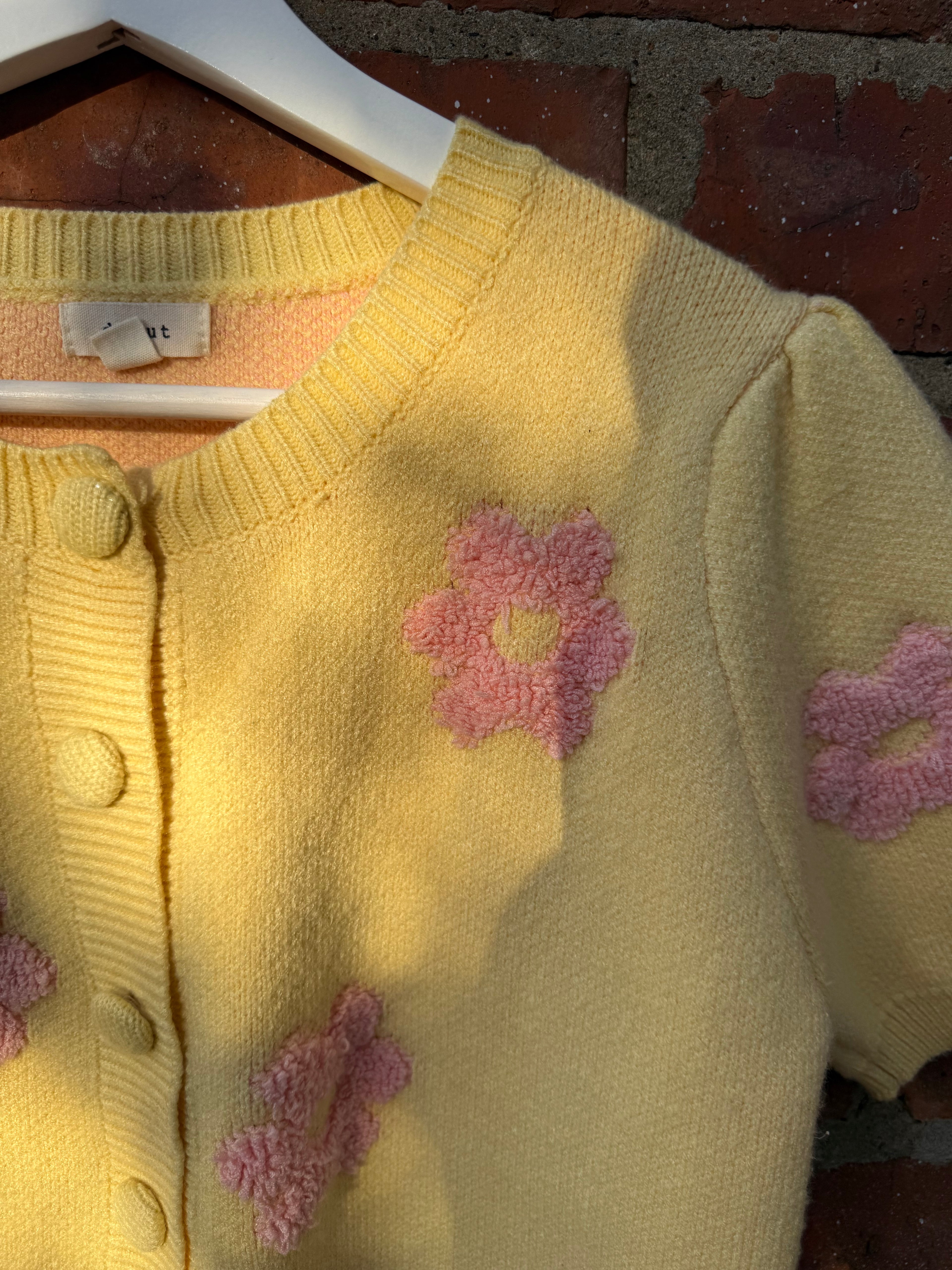 Debut knitted crop top