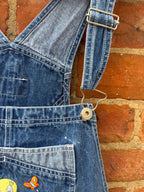 Tweety pie vintage denim skort dungarees