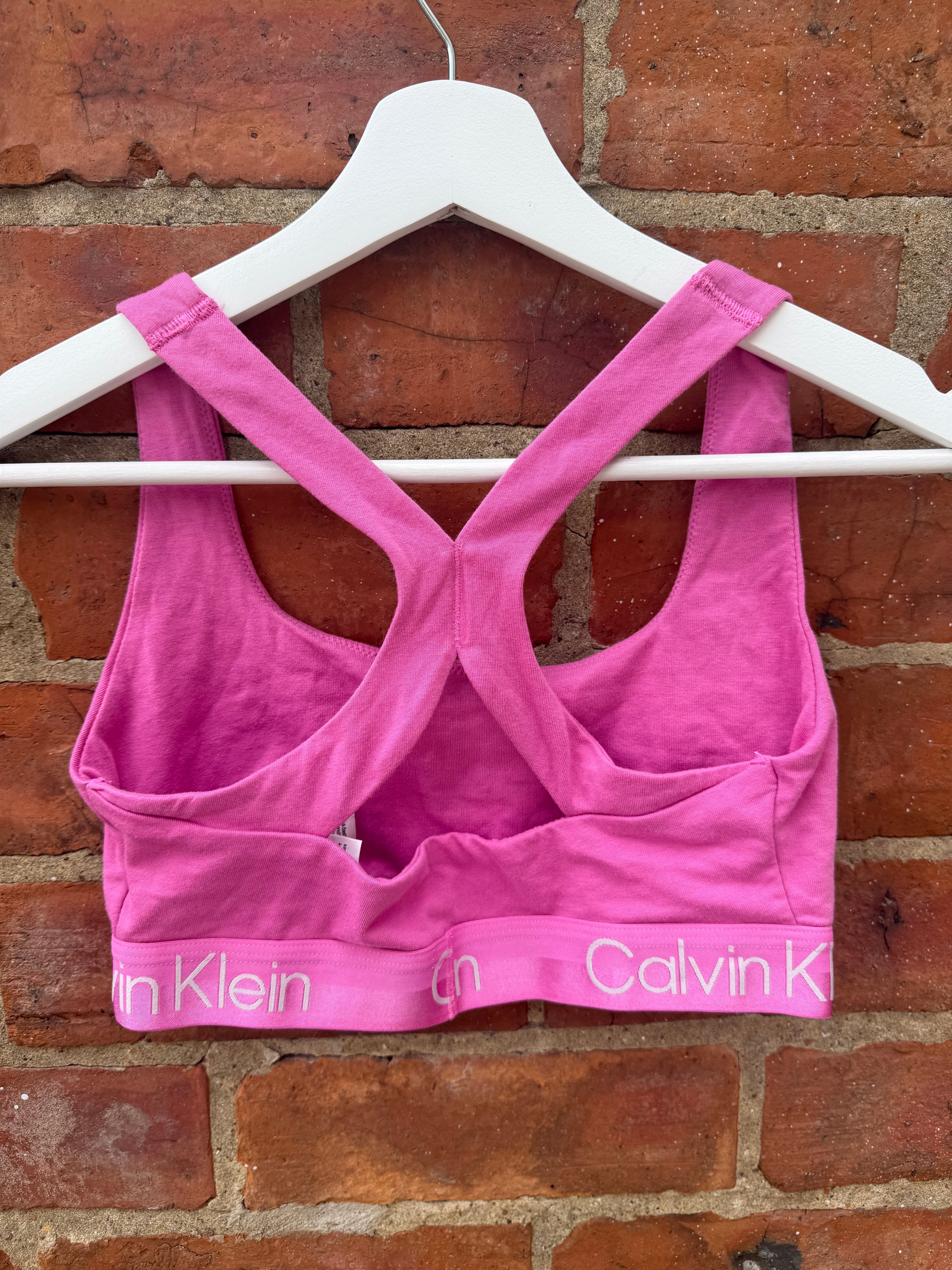 Calvin Klein Pink Bra Top
