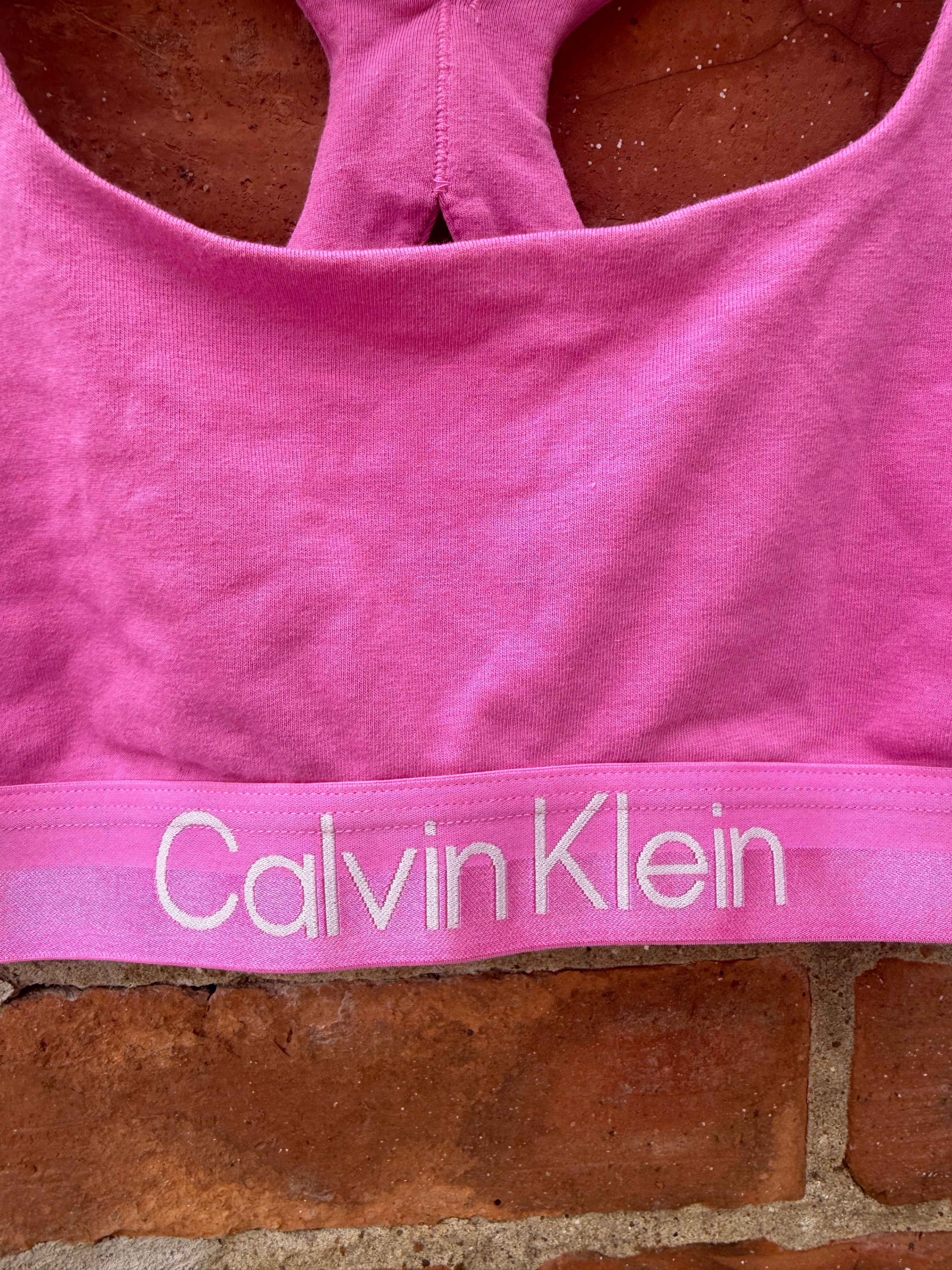 Calvin Klein Pink Bra Top