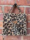Debenhams Vintage leopard print bag